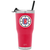 NBA Cruiser Tumbler with Flip Lid and Straw
