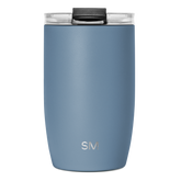 Voyager Tumbler with Clear Flip Lid & Straw