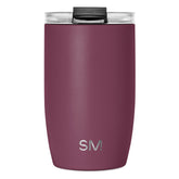 Voyager Tumbler with Clear Flip Lid & Straw