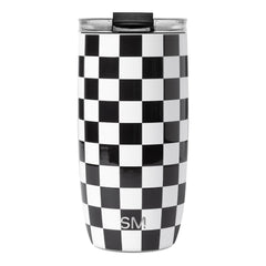 Voyager Tumbler with Clear Flip Lid & Straw