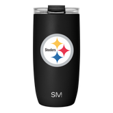NFL Voyager Tumbler with Clear Flip Lid & Straw