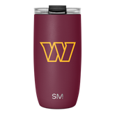 NFL Voyager Tumbler with Clear Flip Lid & Straw