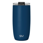 Voyager Tumbler with Clear Flip Lid & Straw