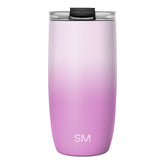 Voyager Tumbler with Clear Flip Lid & Straw