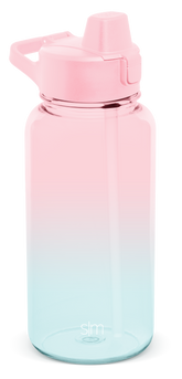 Plastic Summit With Simple Flip Silicone Straw Lid