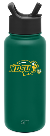 Collegiate Summit Water Bottle with Straw Lid