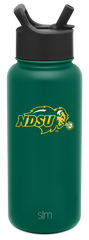 Collegiate Summit Water Bottle with Straw Lid