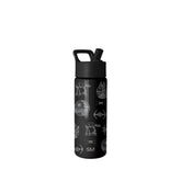 Summit Kids Water Bottle with Straw Lid