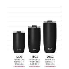 Voyager Tumbler with Clear Flip Lid & Straw