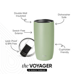 NBA Voyager Travel Mug 16oz