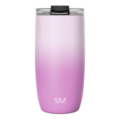Voyager Tumbler with Clear Flip Lid & Straw