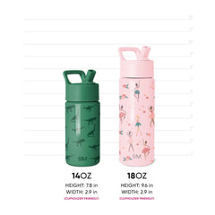 Summit Kids Water Bottle with Straw Lid