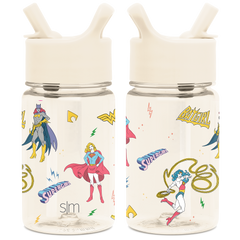 Summit Kids Plastic Water Bottle with Straw Lid