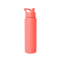 Summit Water Bottle with Straw Lid