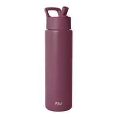 Summit Water Bottle with Straw Lid