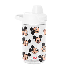 Summit Kids Plastic Water Bottle with Simple Flip Straw Lid
