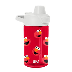Summit Kids Plastic Water Bottle with Simple Flip Straw Lid